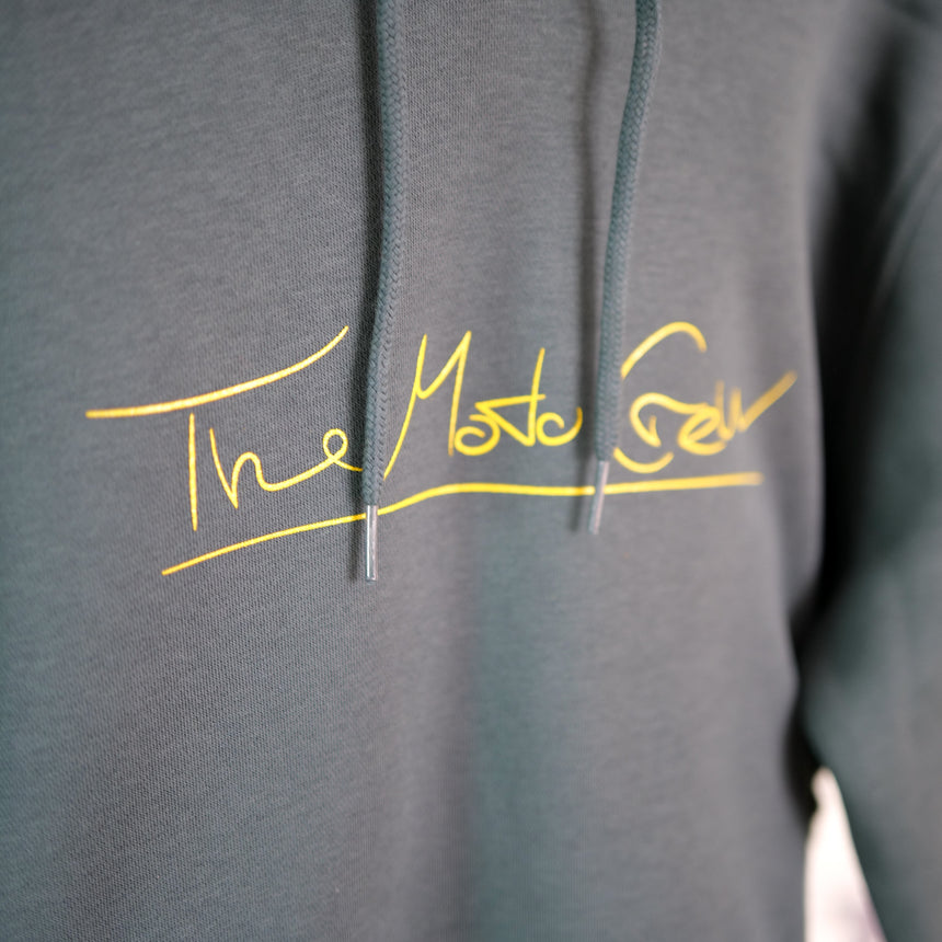 The Moto Crew - Fluffy Hoodie Flow Green