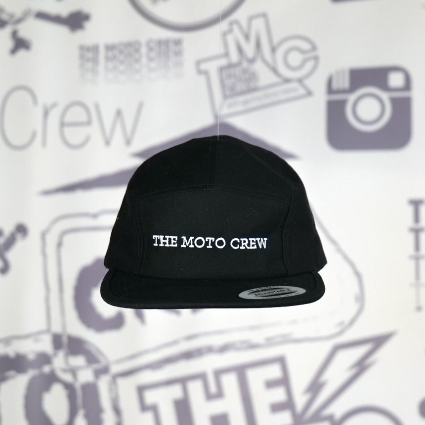 The Moto Crew - Classic Jockey Cap Schwarz - The Moto Crew