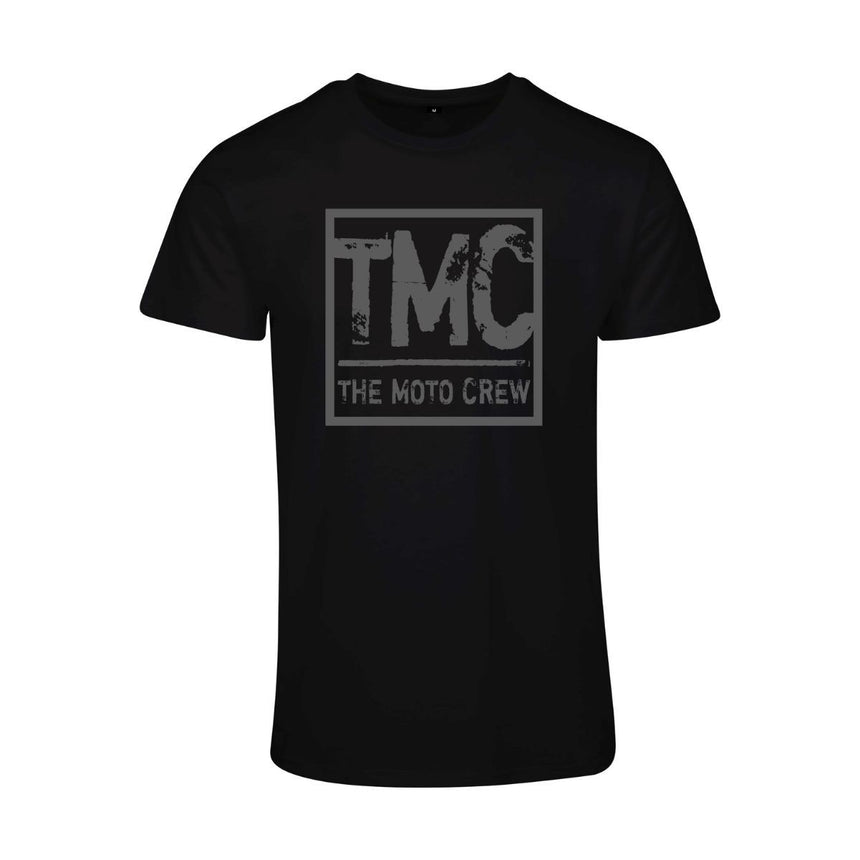 The Moto Crew – T-Shirt mit painted block Logo - The Moto Crew