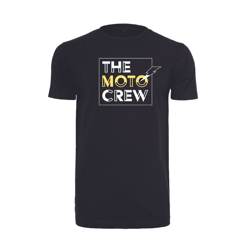 The Moto Crew – T-Shirt mit techfont Logo - The Moto Crew
